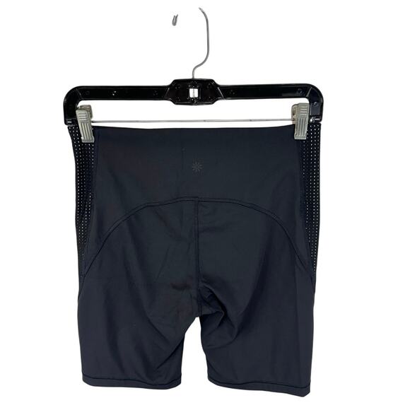 Athleta Hit It 9 Inch Bike Shorts Black Size Small Athletic Gym Casual - Picture 2 of 13